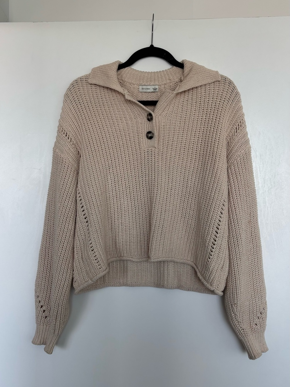 Beige Knit Sweater